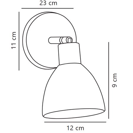 Nordlux Ray 12 wall lamp