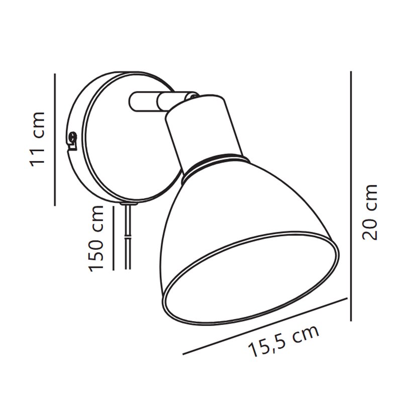 Nordlux Pop 16 Wandlampe