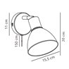 Nordlux Pop 16 Wandlampe