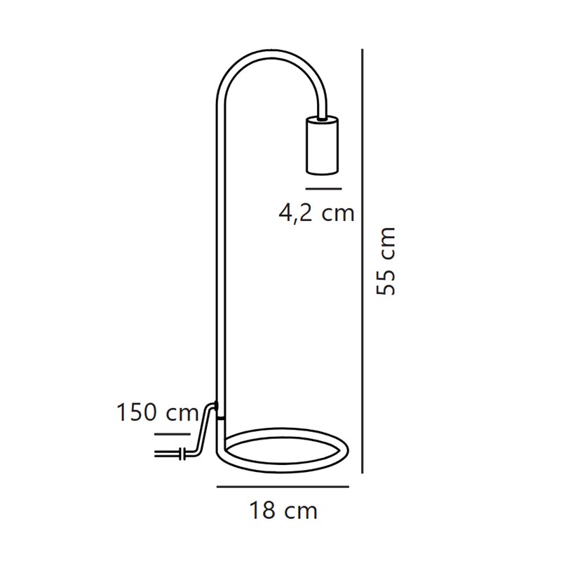 Nordlux Paco Tischlampe