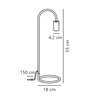 Nordlux Paco Tischlampe