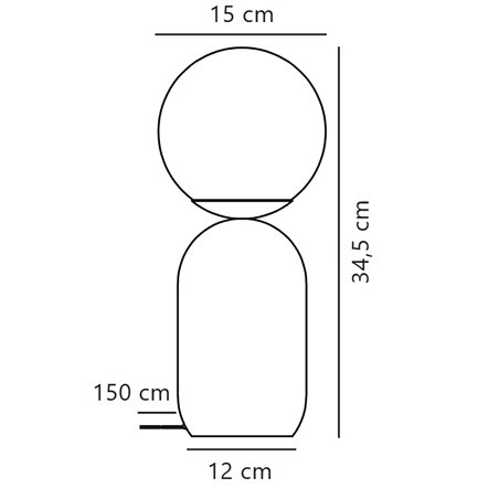 Nordlux Notti 15 table lamp
