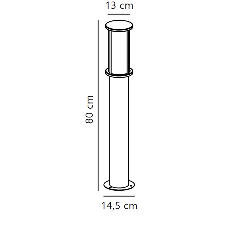 Nordlux Linton 10 [IP54] Pollerleuchte - Outdoor