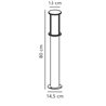 Nordlux Linton 10 [IP54] Pollerleuchte - Outdoor