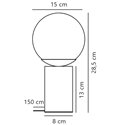 Nordlux Lilly 15 table lamp