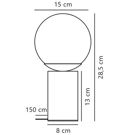 Nordlux Lilly 15 table lamp