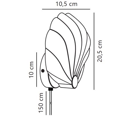 Nordlux Konchi wall lamp