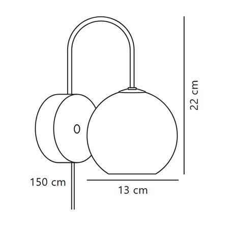 Nordlux Franca 13 wall lamp