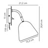 Nordlux Fleur 15 Wandlampe