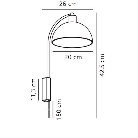 Nordlux Ellen 20 wall lamp