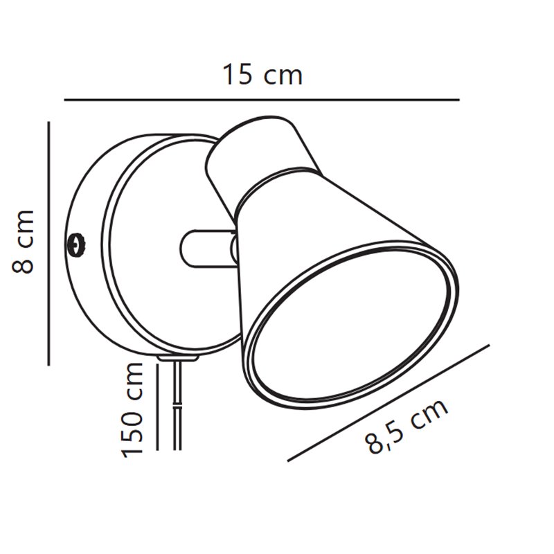 Nordlux Eik 9 Wandlampe