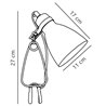 Nordlux Cyclone 11 Wandlampe
