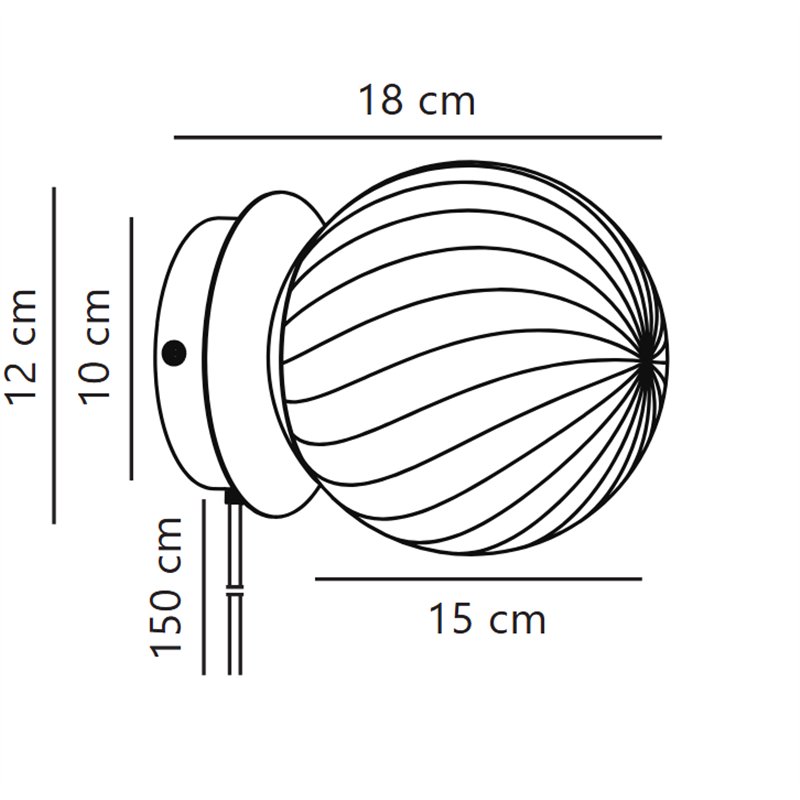 Nordlux Chisell 15 Wandlampe