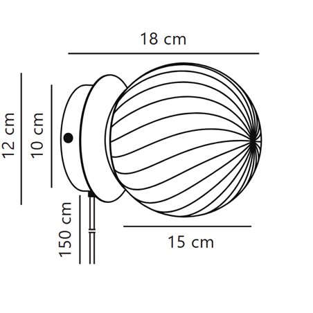 Nordlux Chisell 15 wall lamp