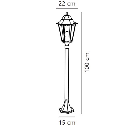 Nordlux Cardiff [IP44] garden lamp - Outdoor