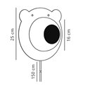 Nordlux Bruna Bear wall lamp