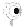 Nordlux Bruna Bear Wandlampe