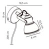 Nordlux Aslak 8 Wandlampe