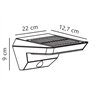 Nordlux Agena Solar Sensor [IP44] Wandlampe - Outdoor