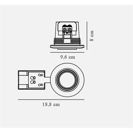 Nordlux Umberto [IP44] recessed spot