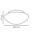 Nordlux Ufo Maxi 29 [IP44] ceiling lamp