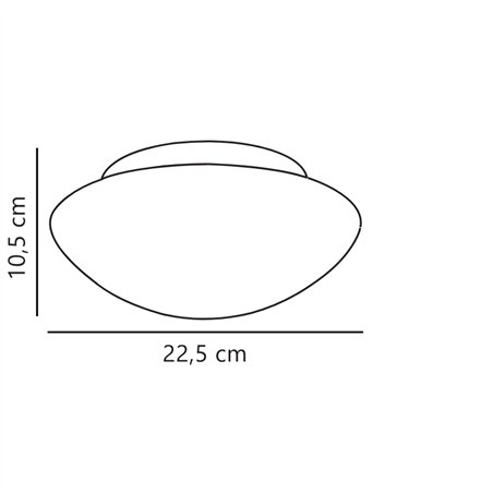 Nordlux Ufo 23 [IP44] ceiling lamp