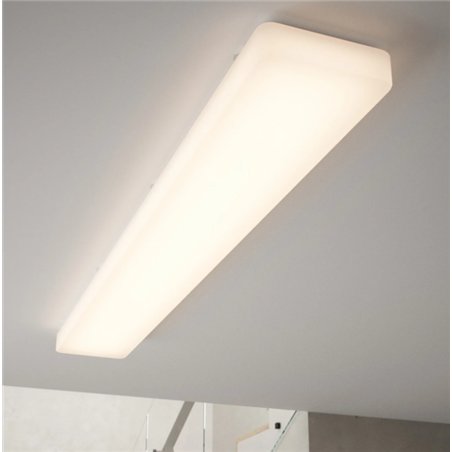 Nordlux TRENTON 23 ceiling light 23W/120°, non-dimmable, IP20 white ceiling lamp