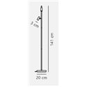 Nordlux Omari 3 Touch Dim - 2 floor lamp