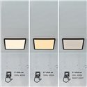 Nordlux Oja Square 29 [IP54] 3-step 3000/4000K ceiling lamp