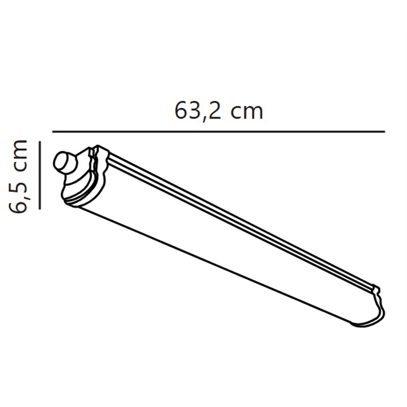 Nordlux Oakland 60 [IP65] Deckenlampe
