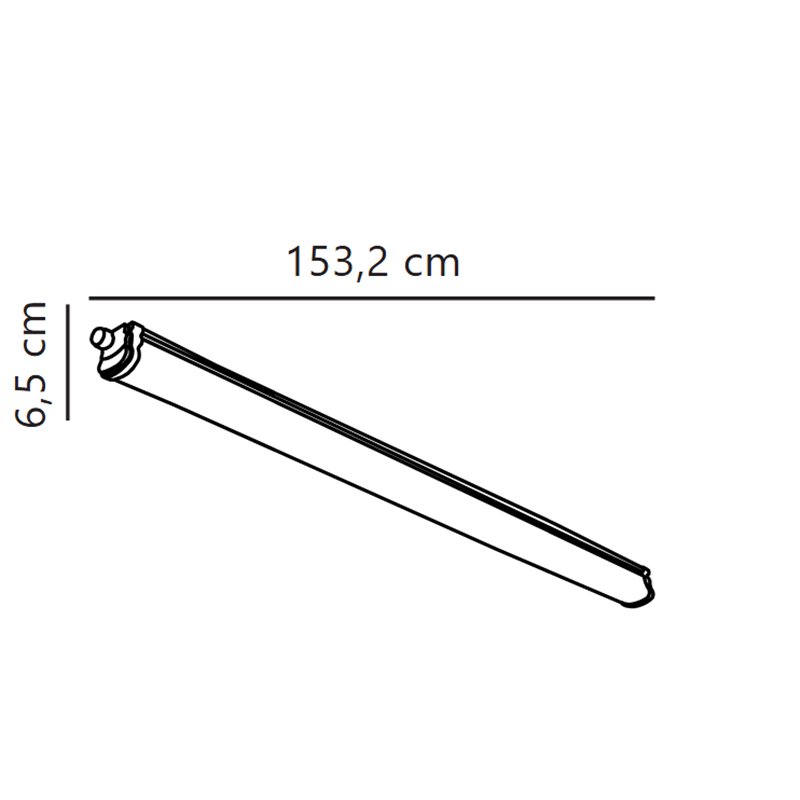 Nordlux Oakland 150 [IP65] Deckenlampe