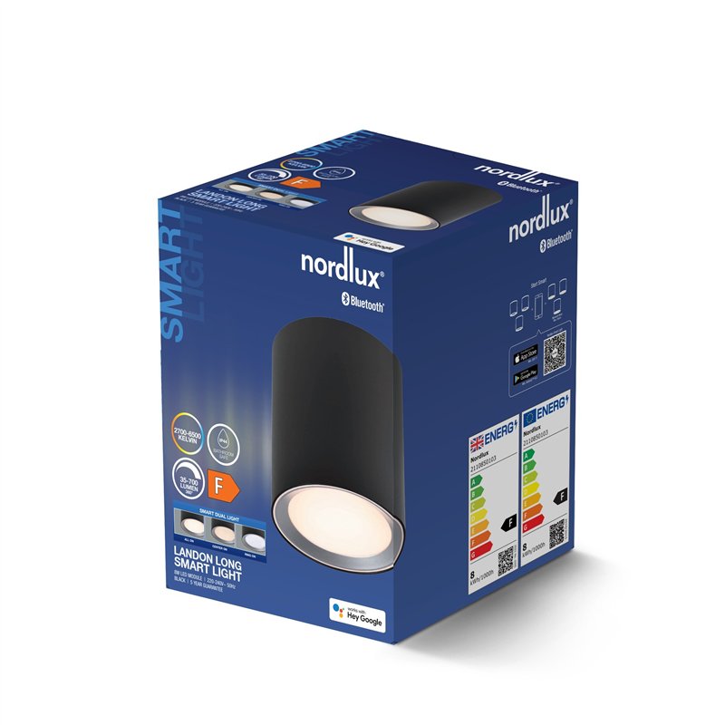 Nordlux Landon 12 Long Smart [IP44] Deckenlampe