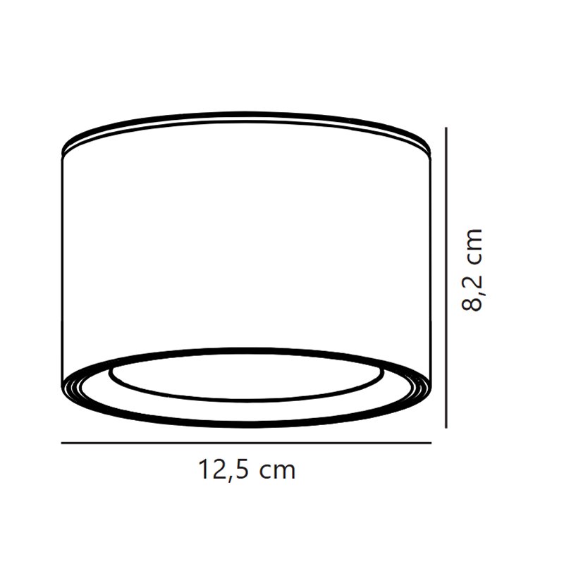 Nordlux Landon [IP44] 3-step Dim Deckenlampe