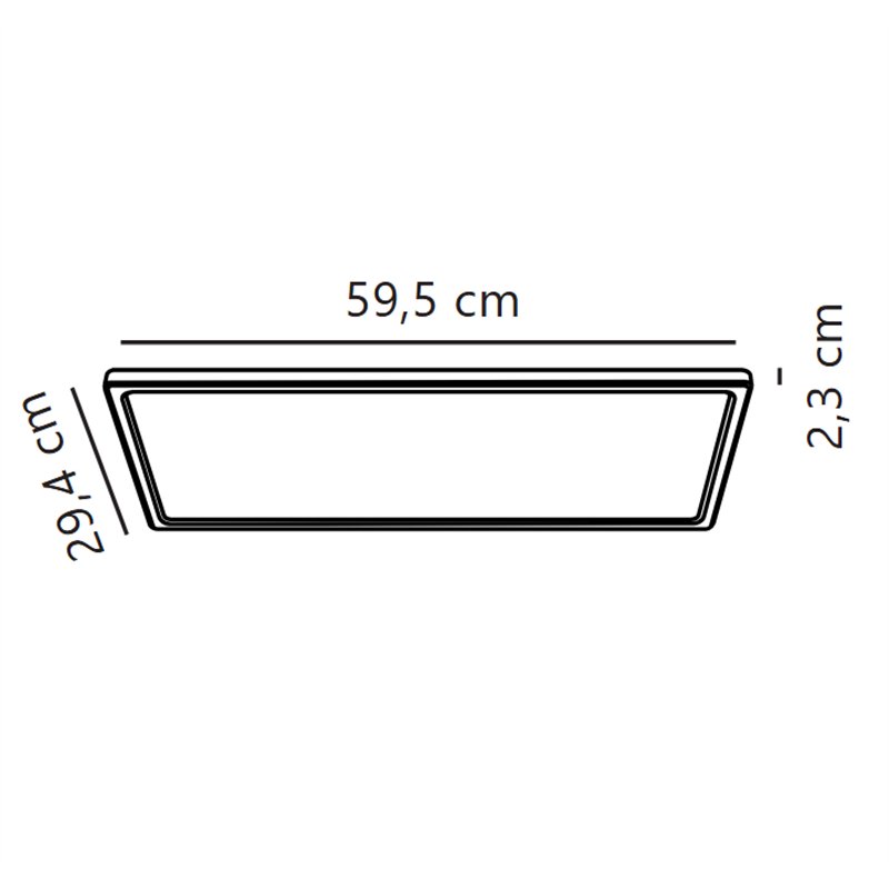 Nordlux Harlow Smart 60 [IP54] RGB Deckenlampe