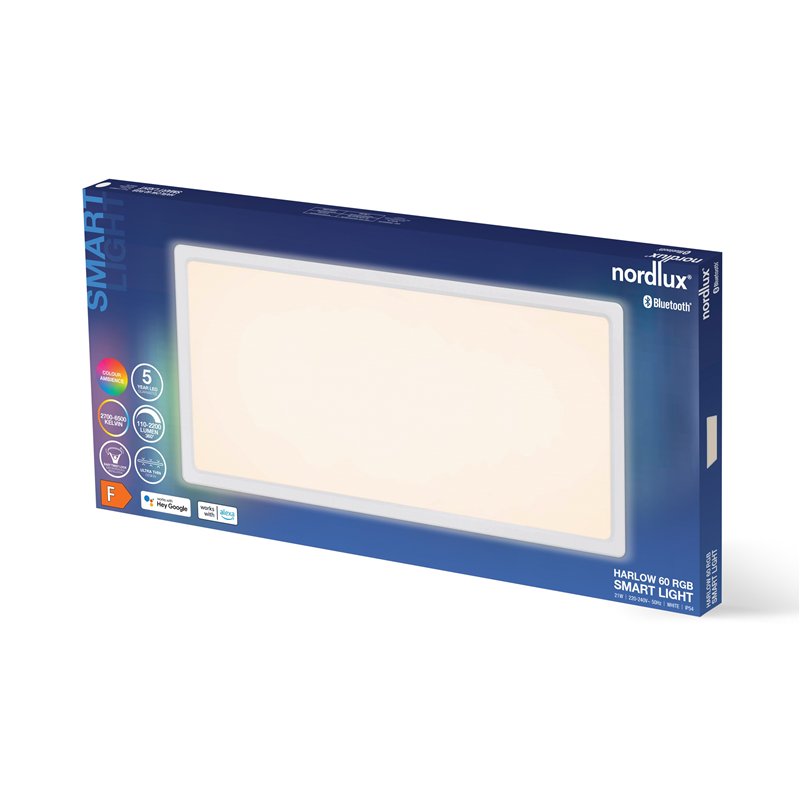 Nordlux Harlow Smart 60 [IP54] RGB Deckenlampe