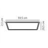 Nordlux Harlow 60x30 [IP54] 3-step-Dim Deckenlampe