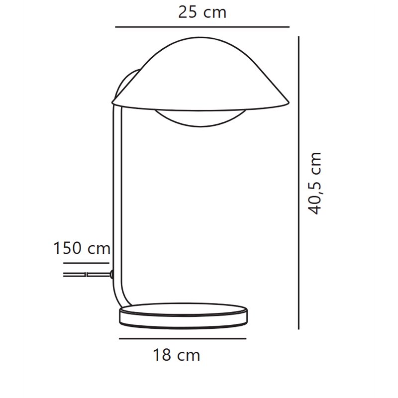 Nordlux Freya 25 Tischlampe
