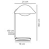 Nordlux Freya 25 Tischlampe