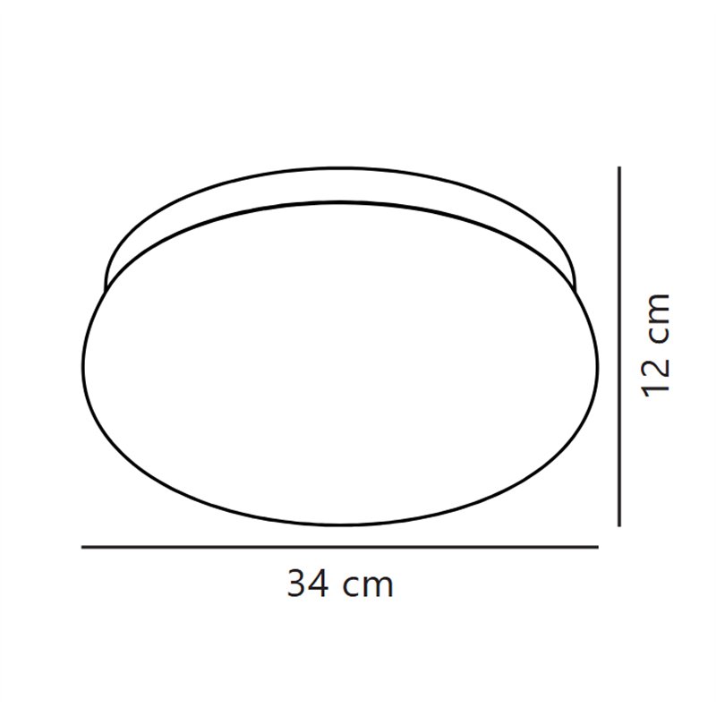 Nordlux Foam 34 [IP44] Deckenlampe