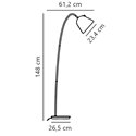 Nordlux Fleur 23 floor lamp