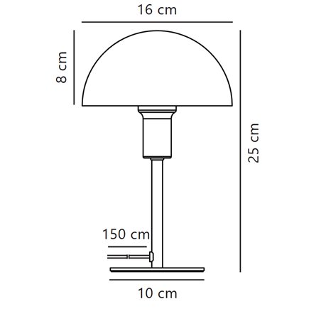 Nordlux Ellen Mini 16 table lamp