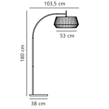 Nordlux Dicte 21 floor lamp