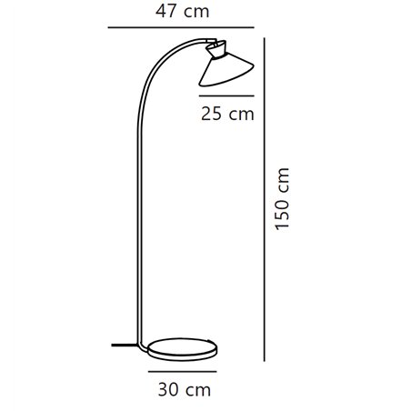 Nordlux Dial 25 floor lamp