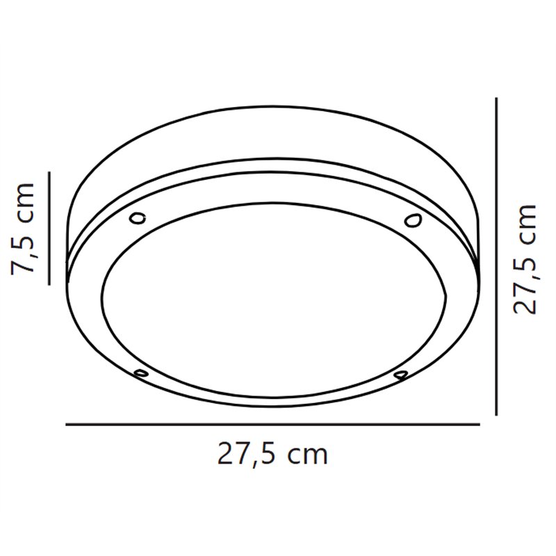 Nordlux Desi 28 [IP44] Deckenlampe - Outdoor