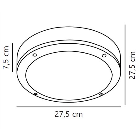 Nordlux Desi 28 [IP44] ceiling lamp - Outdoor