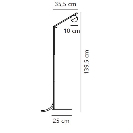 Nordlux Contina 10 floor lamp