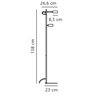 Nordlux Clyde 8 3-step Dim Stehlampe