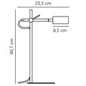 Nordlux Clyde 8 3-step Dim table lamp