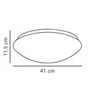 Nordlux Ask 41 [IP44] ceiling lamp
