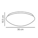 Nordlux Ask 36 [IP44] ceiling lamp